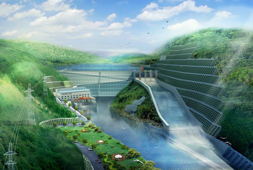 盐山老挝南塔河1号水电站项目